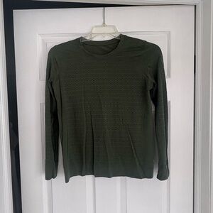 lululemon athletica Olive Long Sleeve Top